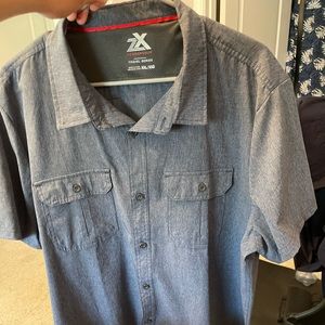 Zeroxposur Men’s shirt. Lightweight, wrinkle proof, wicking. Size XXL